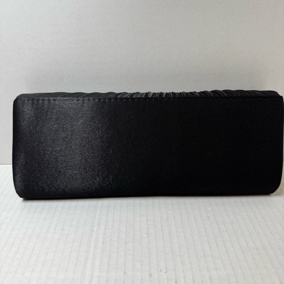 Vintage Kseymeir Evening Clutch Purses Pleated Satin Handbags Chain Bag - Picture 4 of 10